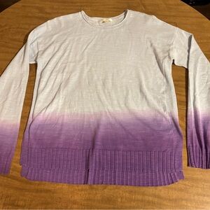Lisa Todd Purple Ombre Sweater